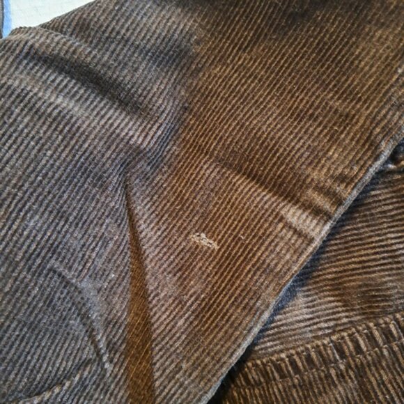 Gap kids boys size 14, brown corduroy pants, have defects pictured NWT - Picture 6 of 7